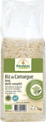 Primeal halfvolkoren langgraan rijst camargue 1000g  drogist