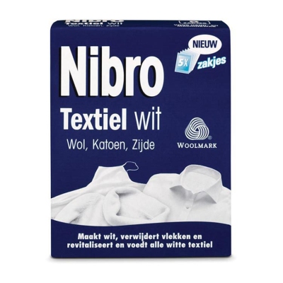 Foto van Nibro textiel wit 100g via drogist