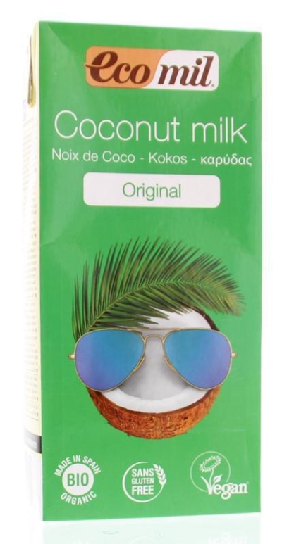 Ecomil kokosmelk original 1000ml  drogist