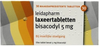 Leidapharm bisacodyl laxeertabletten 5mg 30tab  drogist
