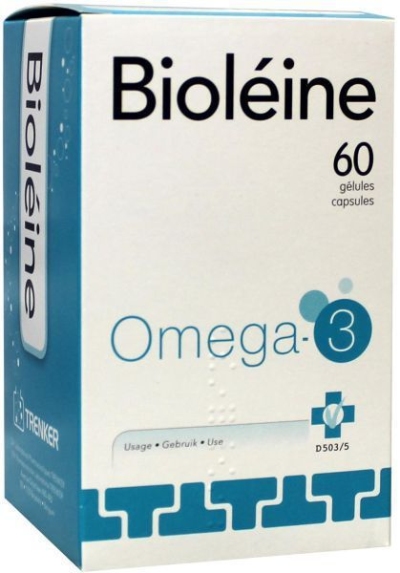 Foto van Trenker bioleine omega 3 60cap via drogist
