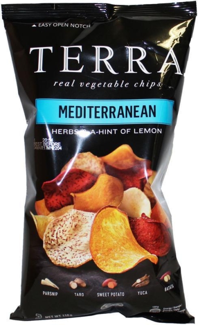 Terra chips mediterranean chips 12 x 110g  drogist