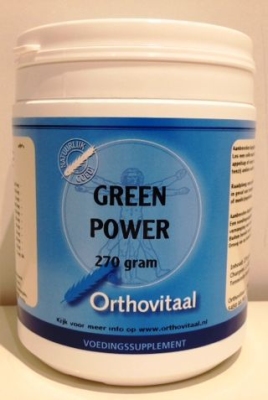 Foto van Orthovitaal green power 270g via drogist