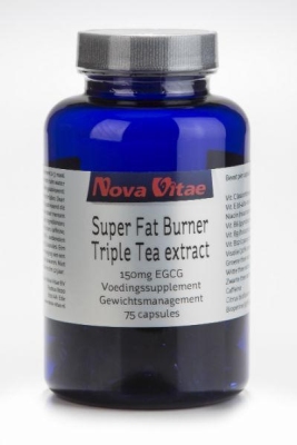 Nova vitae super fat burner 150 mg egcg 75ca  drogist