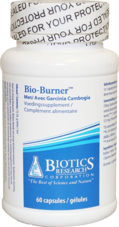 Foto van Biotics bio burner 60cap via drogist