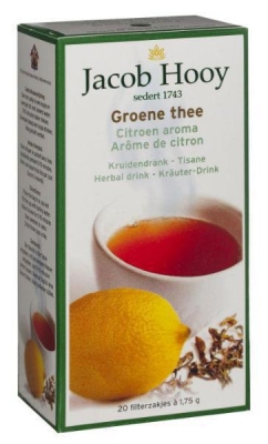 Jacob hooy groene thee lemon 20st  drogist