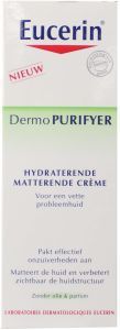 Foto van Eucerin creme dermo purifyer hydraterende & materende 50 ml via drogist