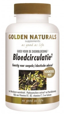 Golden naturals bloedcirculatie 180cp  drogist