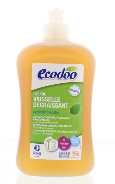 Ecodoo afwasmiddel ontvettend mint 500ml  drogist