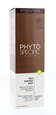 Foto van Phyto phytospecific masque hydration riche 200ml via drogist