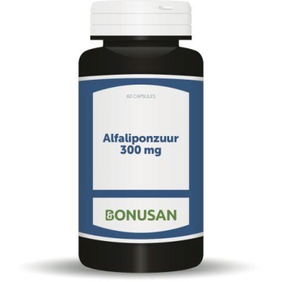 Foto van Bonusan alfa liponzuur 300 mg 60cap via drogist