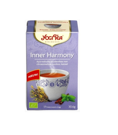 Foto van Yogi tea inner harmony 17st via drogist