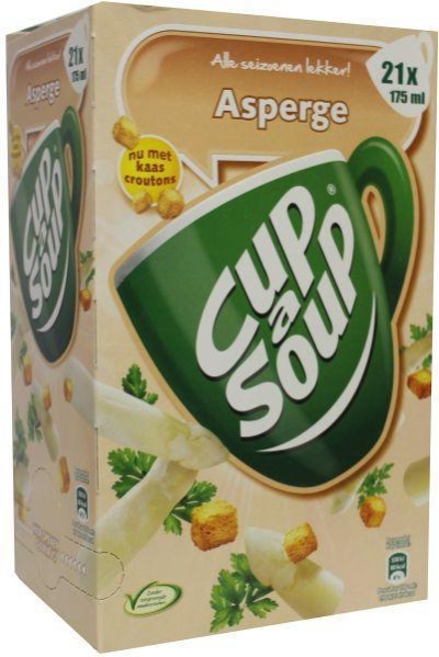 Cup a soup aspergesoep 21zk  drogist