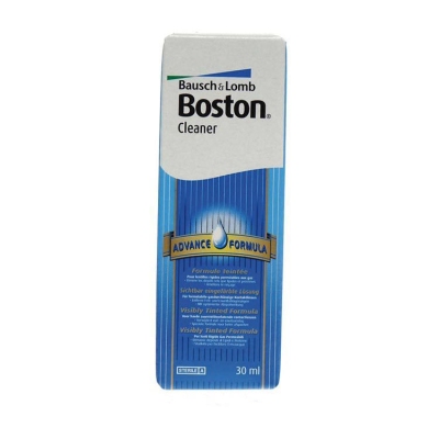 Foto van Boston cleaner lenzenvloeistof 30ml via drogist