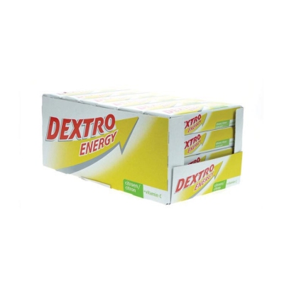 Foto van Dextro citroen met vitamine c 24 x rol via drogist