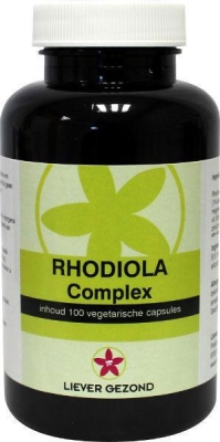 Foto van Liever gezond rhodiola complex 100cap via drogist
