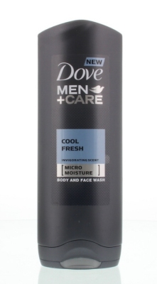 Foto van Dove shower men cool fresh 250ml via drogist