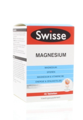 Swisse magnesium 45st  drogist