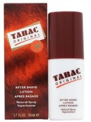 Foto van Tabac original aftershave lotion natural spray 50ml via drogist
