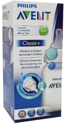 Avent zuigfles classic+ 260ml  drogist
