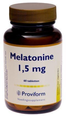 Foto van Proviform melatonine 1.5 mg & magnesiumcitraat 60tab via drogist
