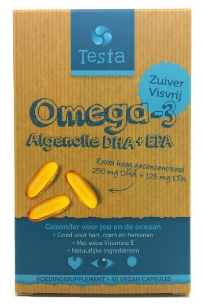 Testa omega 3 algenolie 45cp  drogist