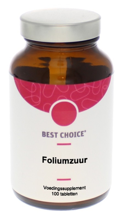 Foto van Best choice foliumzuur -400 tabletten 100tab via drogist