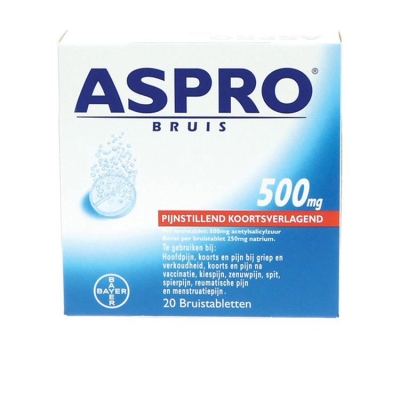 Aspro bruistabletten 500mg 20tb  drogist