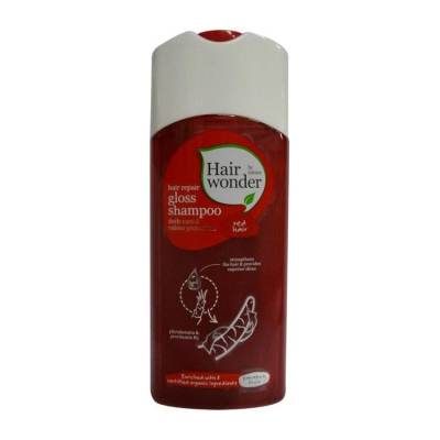 Hairwonder shampoo hair repair gloss red 200ml  drogist