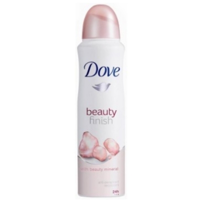 Foto van Dove deospray beauty finish 150ml via drogist
