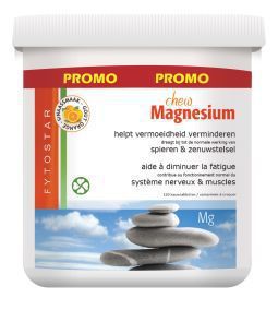 Fytostar magnesium chew kauwtabletten 120tab  drogist