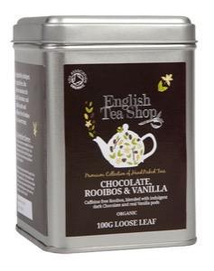 Foto van English tea shop rooibos chocolade vanille 100g via drogist
