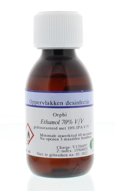Orphi alochol 70% isopropyl 10% 110ml  drogist