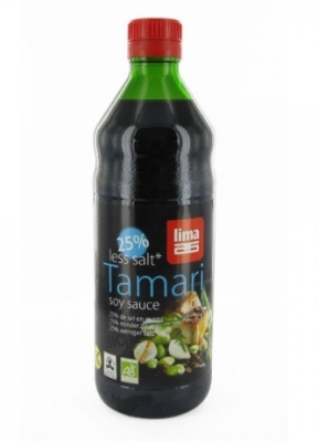Foto van Lima tamari 25% minder zout 250ml via drogist