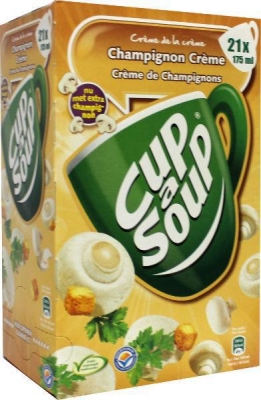 Cup a soup champignon creme soep 21zk  drogist