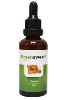 Foto van Greensweet stevia vloeibaar caramel 50ml via drogist