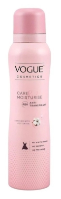 Foto van Vogue care & moisturize anti-transpirant deo spray 150ml via drogist