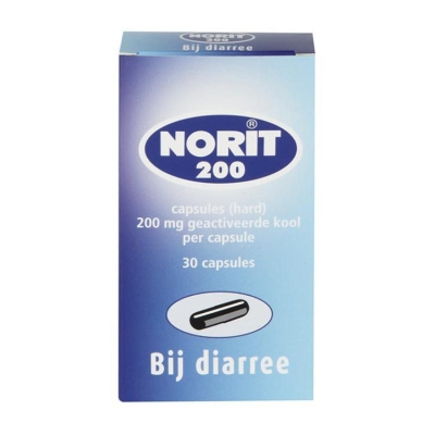 Norit capsules 200mg 30cap  drogist