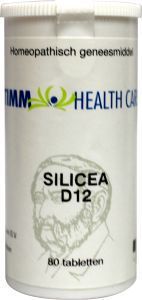 Timm health care silicea d12 11 80tab  drogist