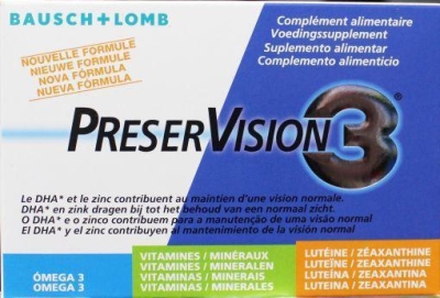 Bausch & lomb preservision 3 nieuwe formule 60ca  drogist
