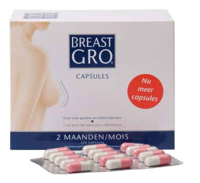 Foto van Breastgro capsules 2 maanden kuur 270cap via drogist
