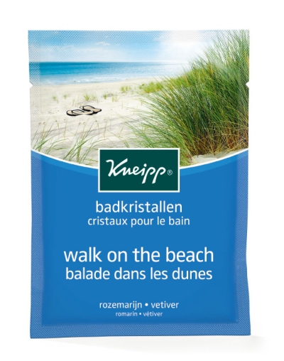 Foto van Kneipp badkristallen walk on the beach 60g via drogist