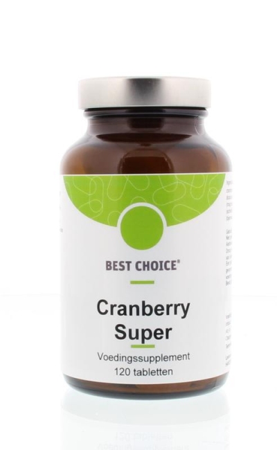 Best choice cranberry super 120tab  drogist