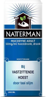 Foto van Natterman mucodyne adult 200ml via drogist