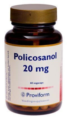 Foto van Proviform policosanol 20mg 60vc via drogist