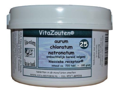 Vita reform van der snoek aurum chlor. natronatum vitazout nr. 25 720tb  drogist