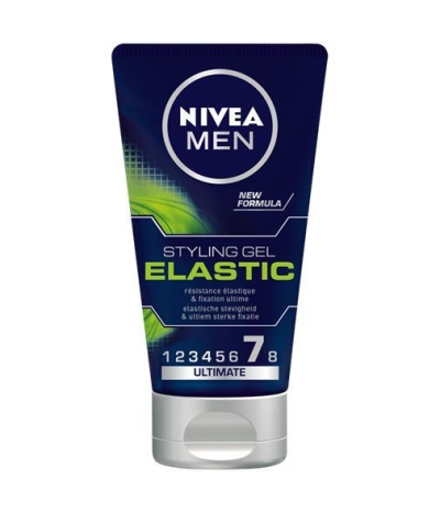 Foto van Nivea gel styling elastic for men 150ml via drogist