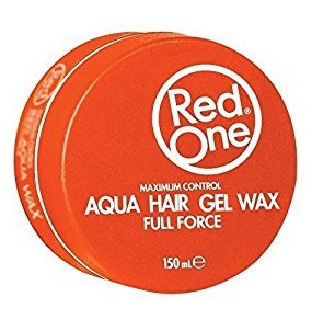 Foto van Red one aqua hair gelwax full force orange 150ml via drogist