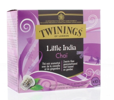 Twinings little india chai capsules 10st  drogist