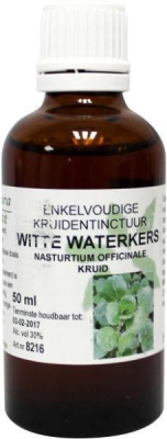 Natura sanat nasturtium off / witte waterkers tinctuur bio 50ml  drogist